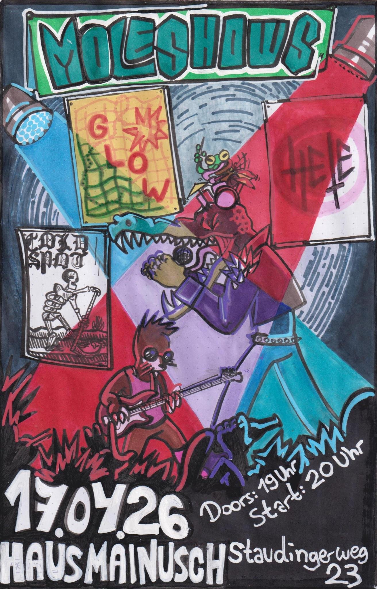 MoleShows Konzert: Glow, Hete, Cold Spot Bild